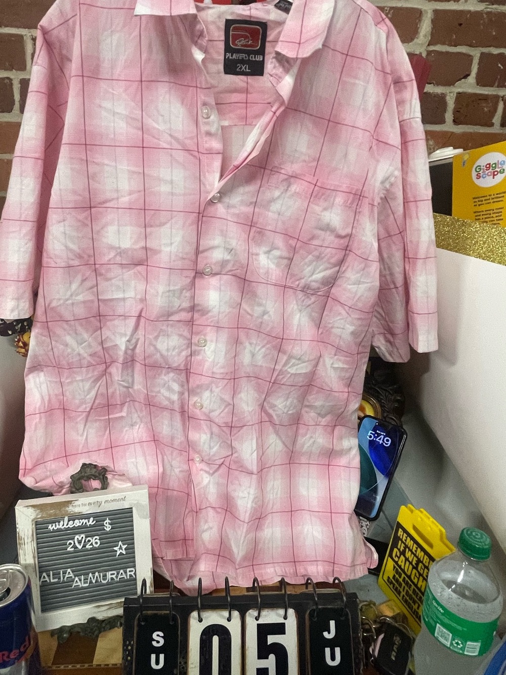 Player's Club shirt